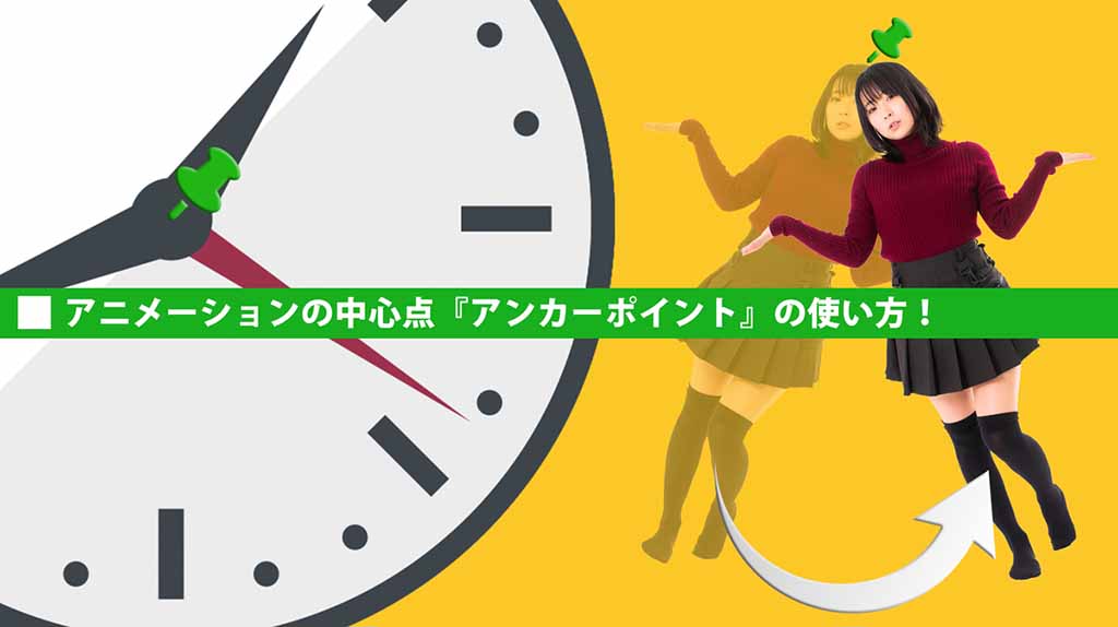 アニメーションの中心点 アンカーポイント の使い方 動画pro Com